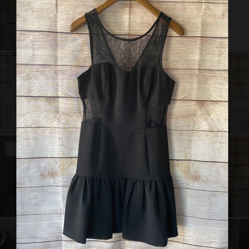 Black Lace Cocktail Dress